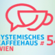 Logo des vierundfünfzigsten Systemischen Kaffeehauses Wien
