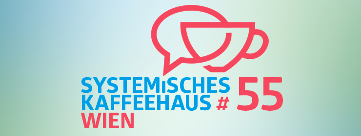 Logo des 55. Systemischen Kaffeehauses Wien